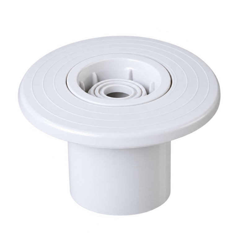 White Concentric-Ring Pool Jet Fitting by Aqua Pool & Fountain Lahore Pakistan